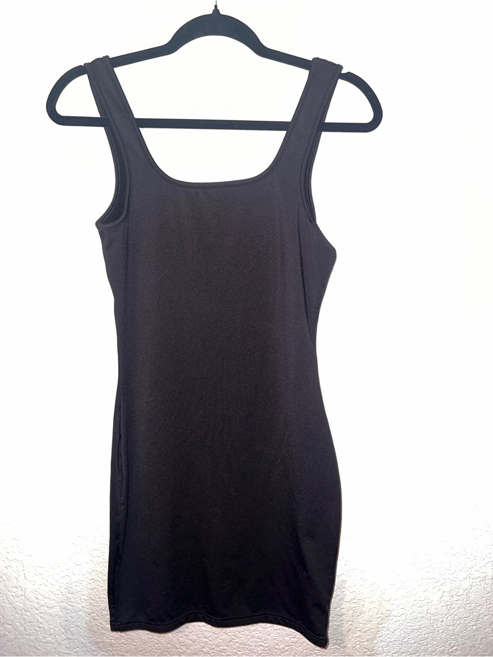 Black Sleeveless Mini Dress